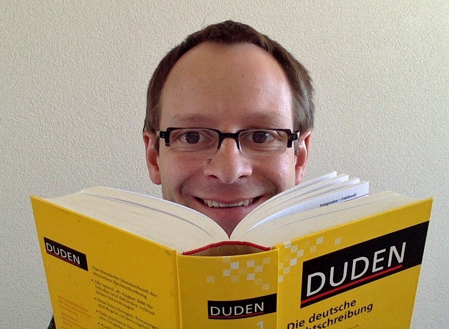 Foto: Stephan Moser, Journalist, Veranstalter des Wörterbuchmarathons.